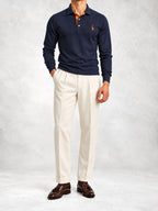 Men's Jersey Regular Fit Polo Pants Set