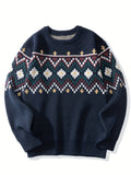 Men's Knit Crew Neck Sweater