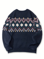 Men's Knit Crew Neck Sweater