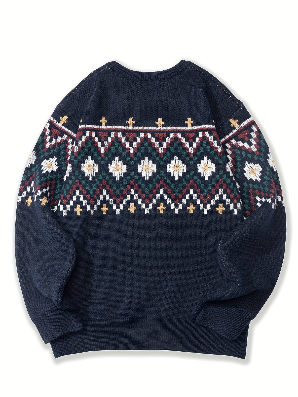 Men's Knit Crew Neck Sweater