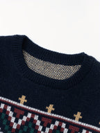 Men's Knit Crew Neck Sweater