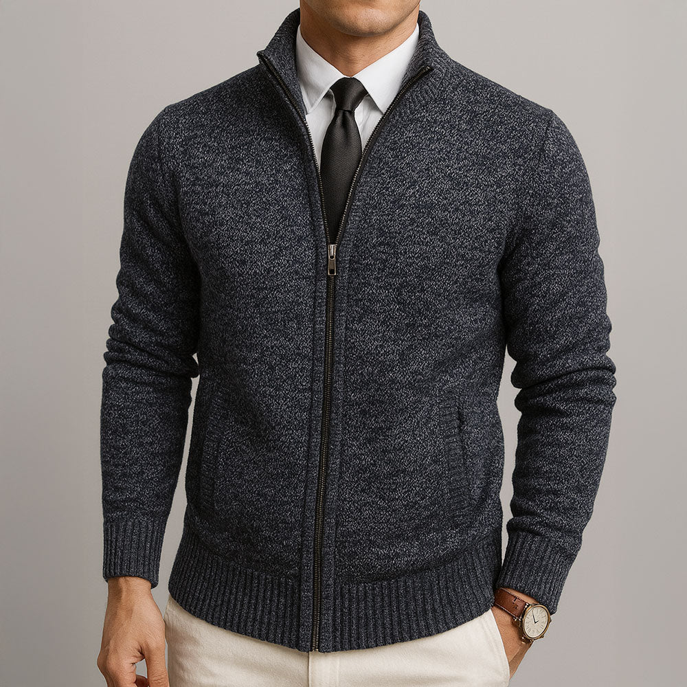 Men's Knit Full-Zip Cardigan