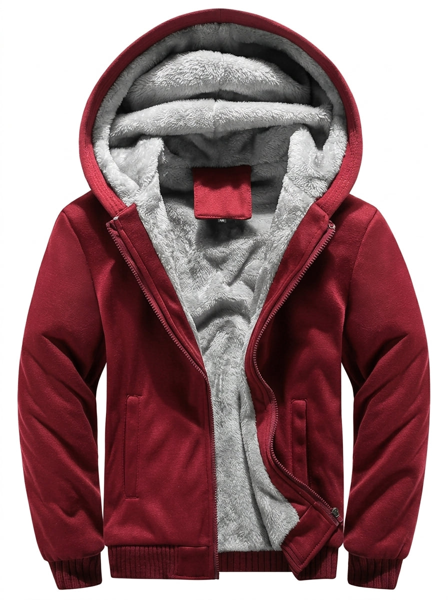 Men's Knit Full-Zip Hooded Jacket