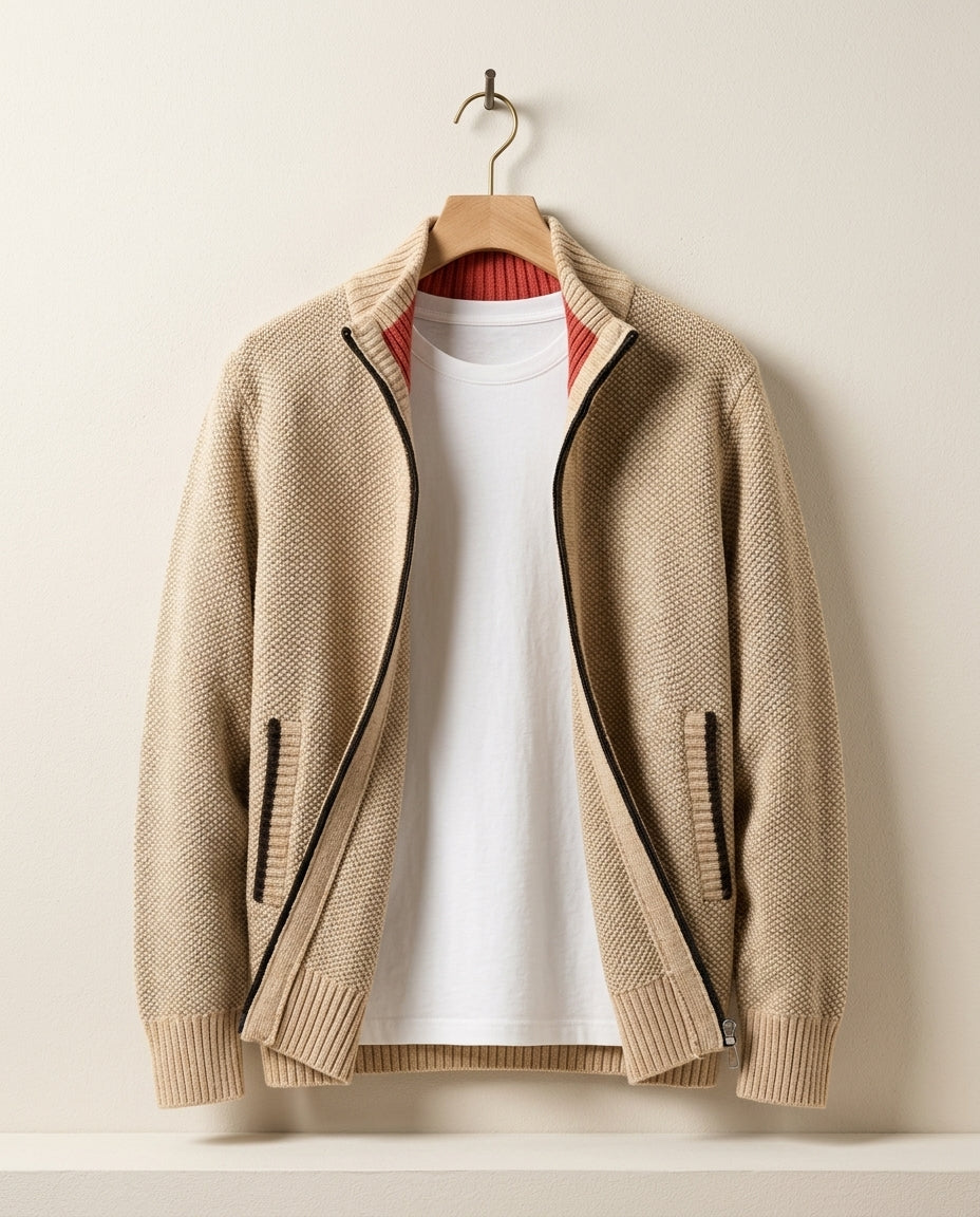Men's Knit Full-Zip Jacket