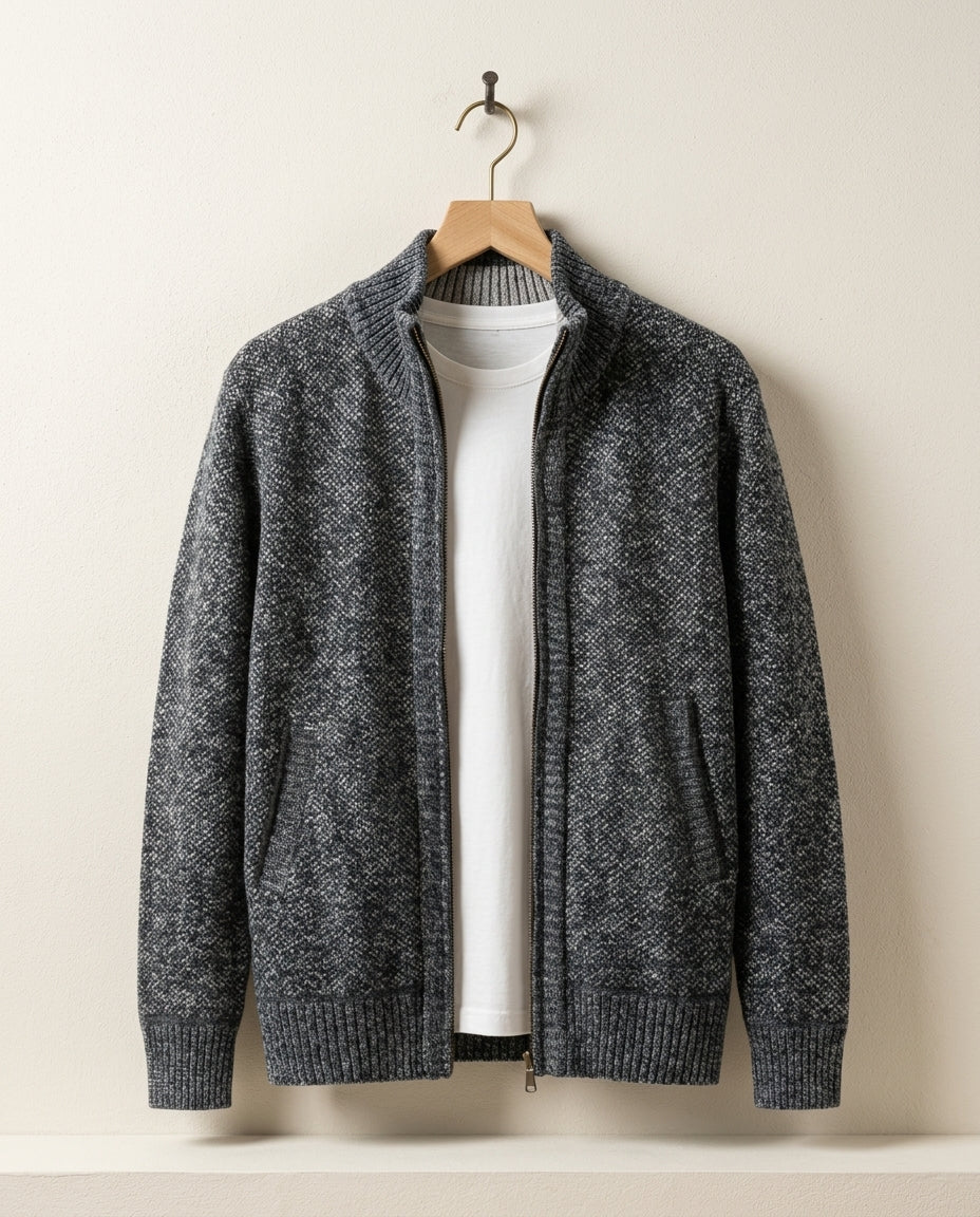 Men's Knit Full-Zip Jacket