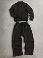 Men's Knit Full-Zip Jacket and Pants Set
