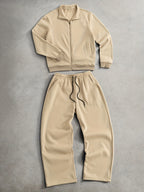 Men's Knit Full-Zip Jacket and Pants Set