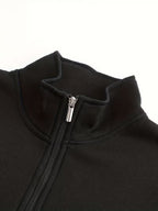 Men's Knit Full-Zip Mock Neck Sweatshirt