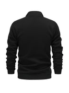 Men's Knit Full-Zip Mock Neck Sweatshirt