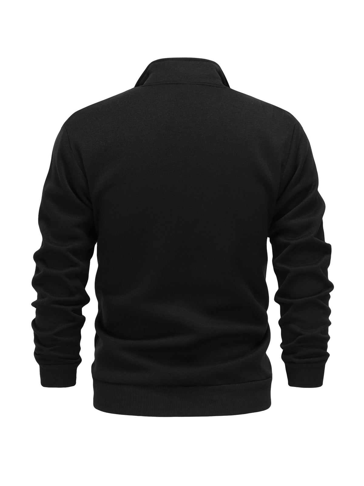 Men's Knit Full-Zip Mock Neck Sweatshirt