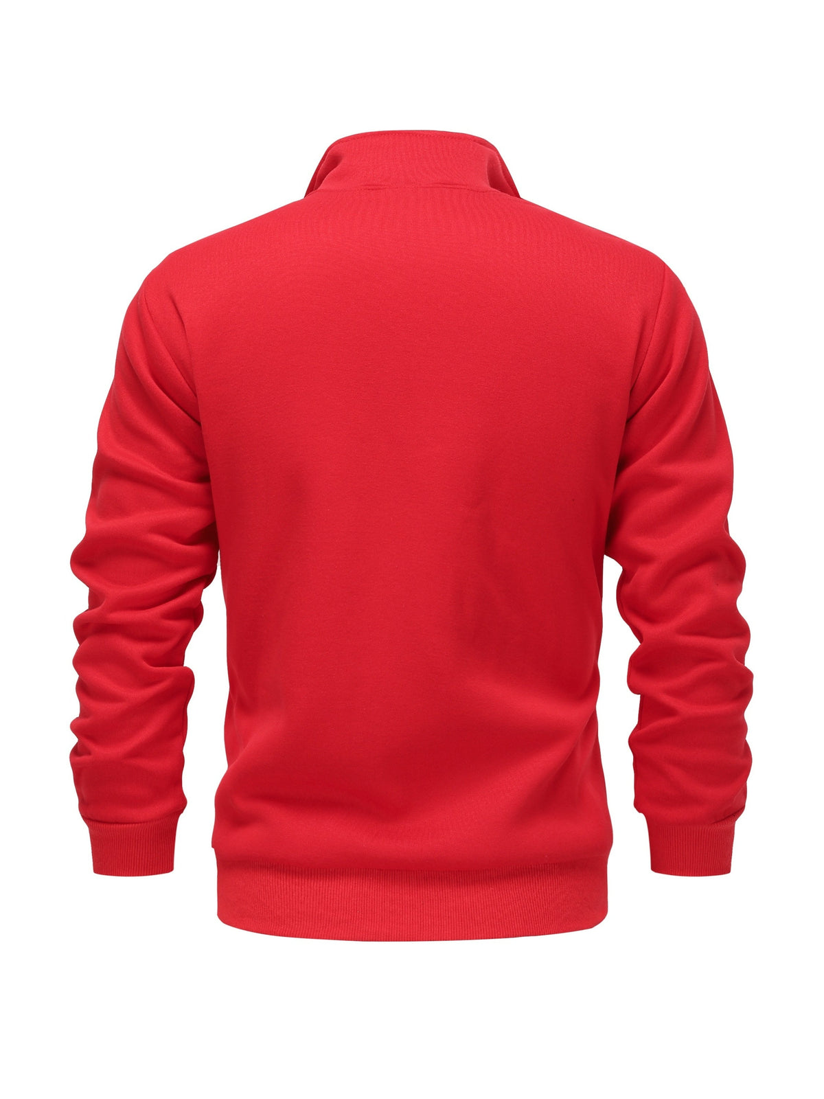 Men's Knit Full-Zip Mock Neck Sweatshirt