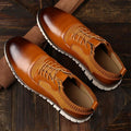 Men's Knit Lace-Up Shoes