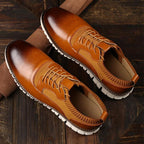 Men's Knit Lace-Up Shoes