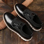 Men's Knit Lace-Up Shoes