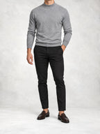Men's Knit Mock Neck Sweater and Pants Set
