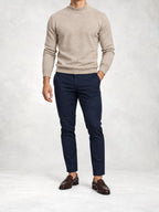 Men's Knit Mock Neck Sweater and Pants Set