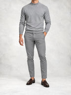 Men's Knit Mock Neck Sweater and Pants Set