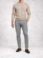 Men's Knit Mock Neck Sweater and Pants Set