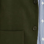 Men's Knit Notched Collar Blazer