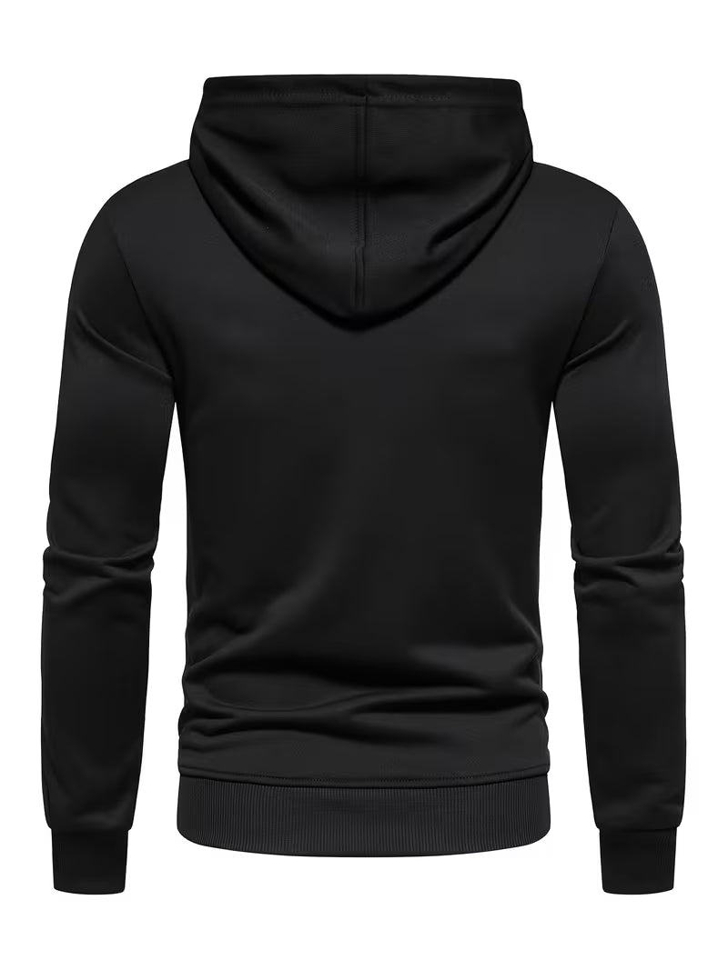 Men's Knit Pullover Hoodie
