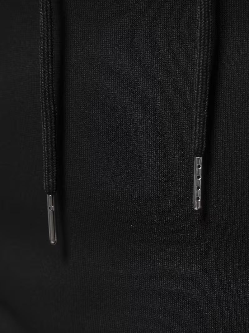 Men's Knit Pullover Hoodie
