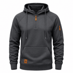 Men's Knit Quarter-Zip Hoodie