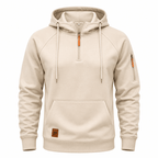Men's Knit Quarter-Zip Hoodie