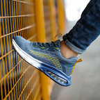Men's Knit Thick Sole Low-Top Sneakers