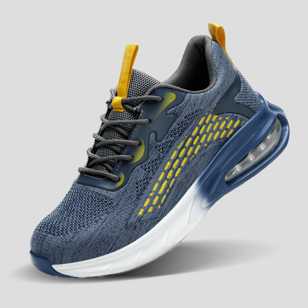 Men's Knit Thick Sole Low-Top Sneakers