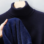 Men's Knit Turtleneck Sweater