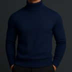 Men's Knit Turtleneck Sweater