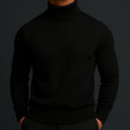 Men's Knit Turtleneck Sweater