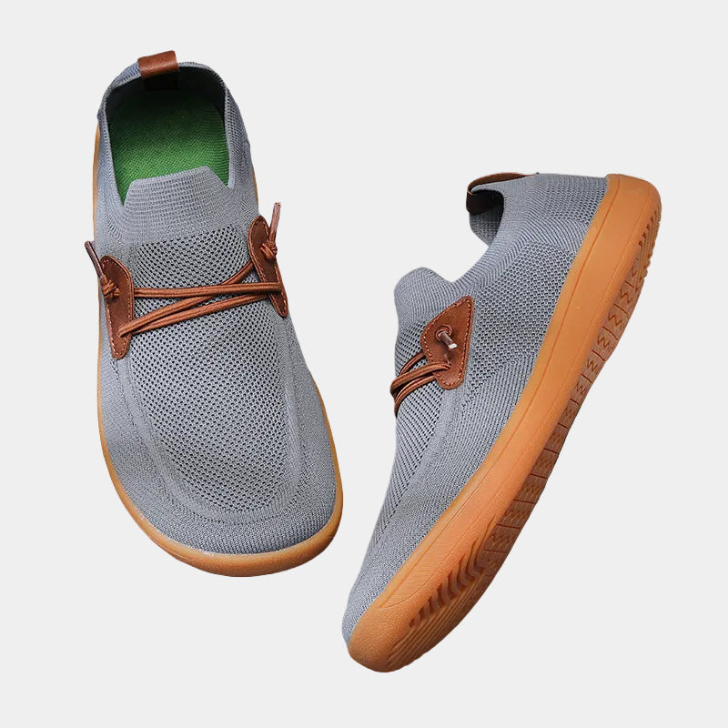 Men's Lace Detail Slip-On Shoes