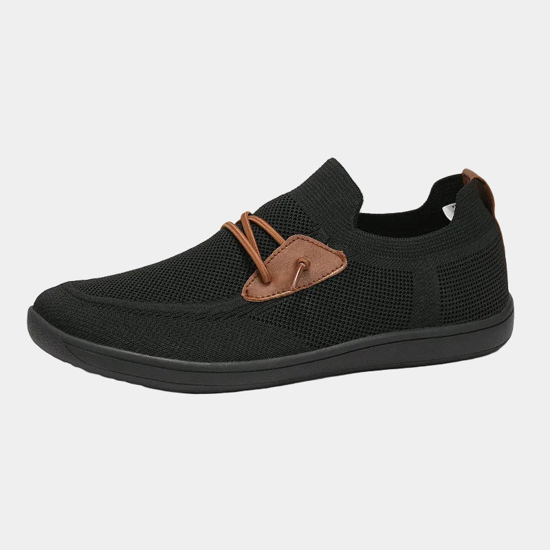 Men's Lace Detail Slip-On Shoes