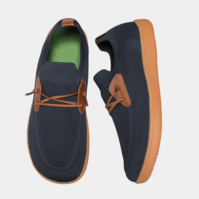 Men's Lace Detail Slip-On Shoes