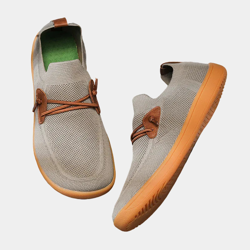 Men's Lace Detail Slip-On Shoes