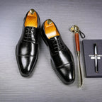 Men's Lace-Up Cap Toe Shoes