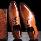 Men's Lace-Up Cap Toe Shoes