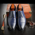 Men's Lace-Up Cap Toe Shoes