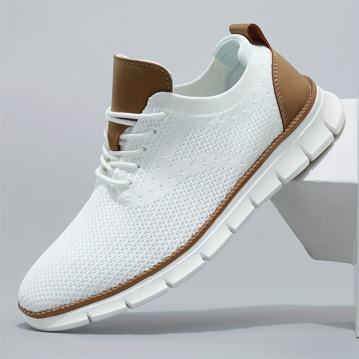 Men's Lace-Up Casual Sneakers