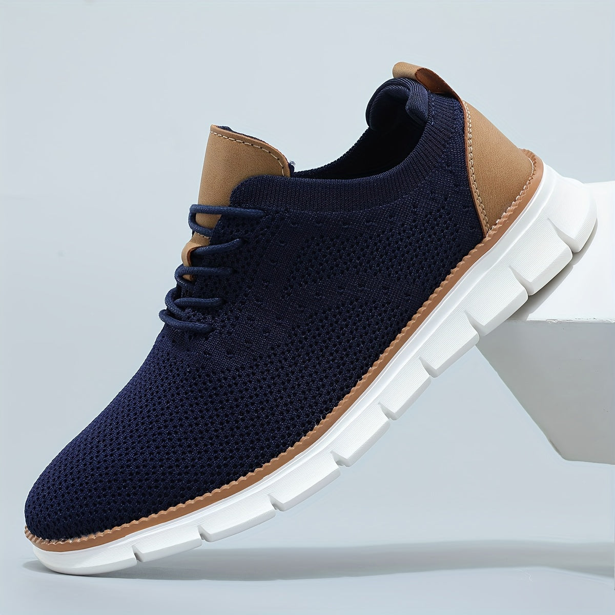 Men's Lace-Up Casual Sneakers