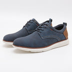 Men's Lace-up Closure Derby Shoes