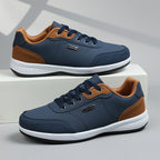 Men's Lace-Up Contrast Sneakers