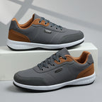 Men's Lace-Up Contrast Sneakers