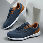 Men's Lace-Up Contrast Sneakers