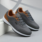 Men's Lace-Up Contrast Sneakers