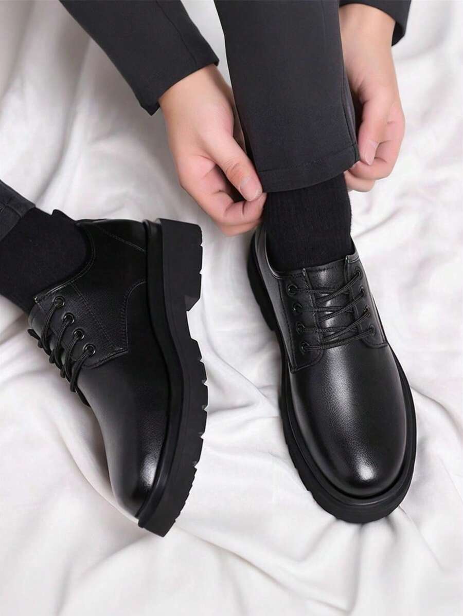 Men's Lace-Up Derby Shoes