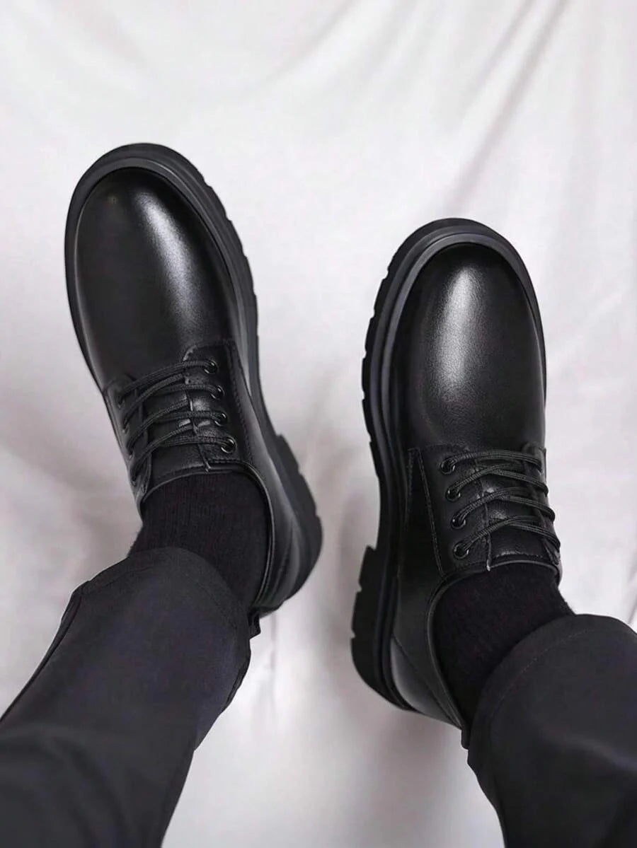 Men's Lace-Up Derby Shoes