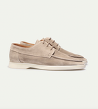 Men’s Lace-Up Derby Shoes with Apron Toe