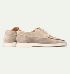 Men’s Lace-Up Derby Shoes with Apron Toe
